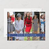 Carte Postale Kate Middleton Prince George (Devant / Derrière)