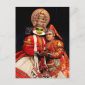 Carte Postale kathakali Artists (Devant)