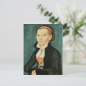 Carte Postale Katharina von Bora, future épouse de Martin (Debout devant)