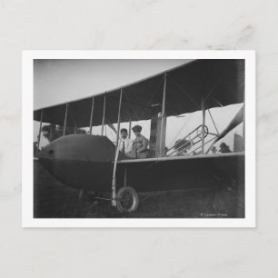 Carte Postale Katharine Wright avec Orville dans le modèle HS