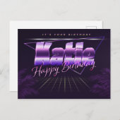 Carte Postale Katie Name (Devant / Derrière)