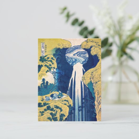 Carte Postale Katsushika Hokusai - Chutes Amida (Debout devant)