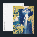 Carte Postale Katsushika Hokusai - Chutes Amida<br><div class="desc">Chutes d'Amida à l'extrémité de la route Kisokaido, de la série A Tour of Waterfalls in Differentes Provinces - Imprimé en bois; encre et couleur sur papier - Katsushika Hokusai, 1832 (période Edo)</div>