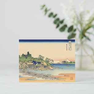 Carte Postale Katsushika Hokusai Enoshima dans la province de Sa