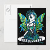 Carte postale Katy Green Tattoo (Devant / Derrière)