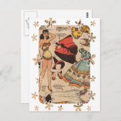 Carte Postale Katy Keene Costumes d'Halloween (Devant / Derrière)