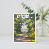 Carte Postale Katy Trail Missouri Travel (Debout devant)