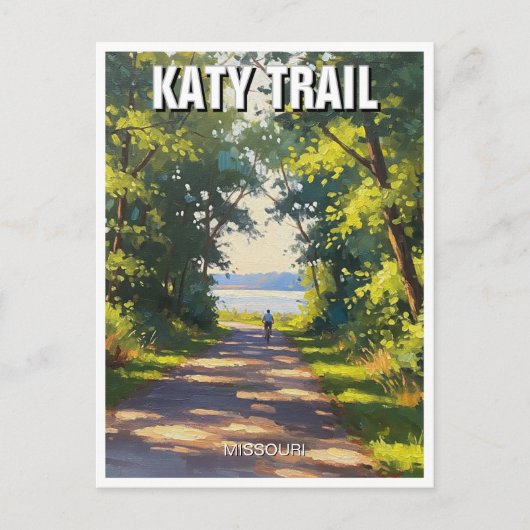 Carte Postale Katy Trail Missouri Travel (Devant)