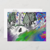 Carte postale 'Katzen Farben' (Devant / Derrière)