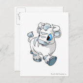 Carte Postale Kau White (Devant / Derrière)