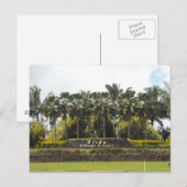 Carte Postale Kauai, Hawaï (Devant / Derrière)