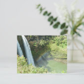 Carte Postale Kauai Hawaï WailuaFalls (Debout devant)