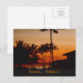 Carte Postale Kauai, Hawaii (Devant / Derrière)