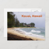 Carte Postale Kauai, Hawaii (Devant / Derrière)