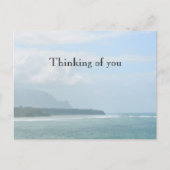 Carte Postale Kauai Hawaii Kilauea Ocean Tropicbird à queue roug (Devant)