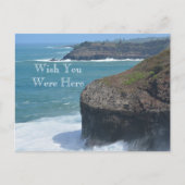 Carte Postale Kauai Hawaii Océan Kilauea (Devant)