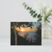 Carte postale Kauai Hawaii Sunset (Debout devant)