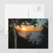 Carte postale Kauai Hawaii Sunset (Devant / Derrière)