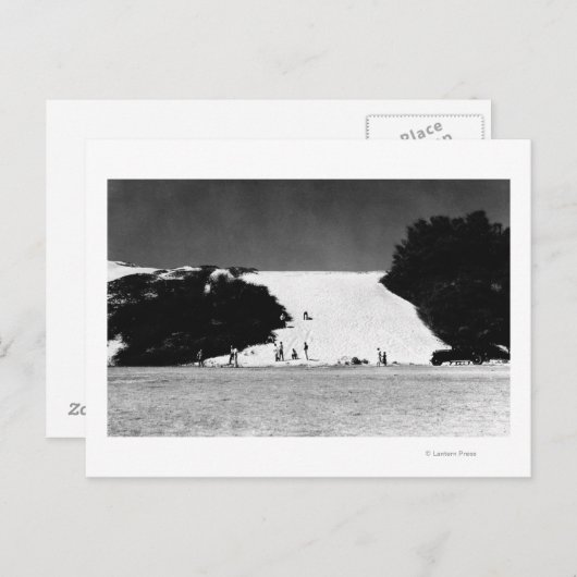 Carte Postale Kauai, Hawaii - Vue sur les sables d'écorce (Devant / Derrière)