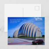 Carte Postale Kauffman Centre, Kansas City (Devant / Derrière)