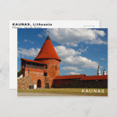 Carte Postale Kaunas (Devant / Derrière)