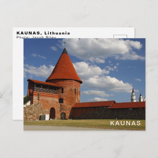 Carte Postale Kaunas (Devant / Derrière)