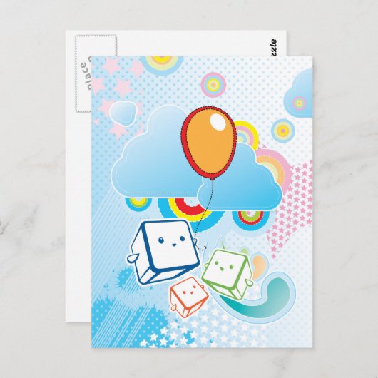 Carte postale Kawaii (Devant / Derrière)