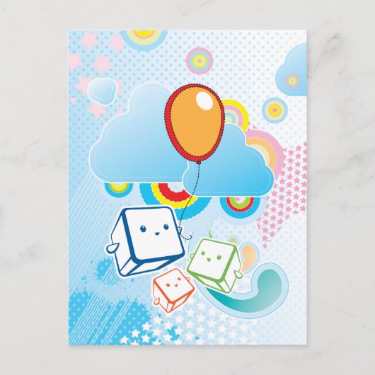 Carte postale Kawaii (Devant)