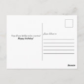 Carte Postale Kawaii Avocado Avo Grand Anniversaire Cute Pun (Dos)