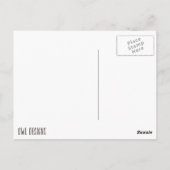 Carte postale Kawaii Breakfast (Dos)