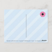 Carte Postale Kawaii Candy Licorice (Dos)