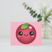 Carte postale Kawaii Cranberry (Debout devant)