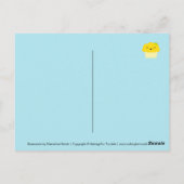 Carte Postale Kawaii Cupcakes (Dos)