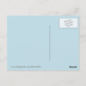 Carte Postale Kawaii Donut (Dos)