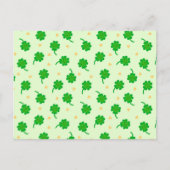 Carte Postale Kawaii Lucky Clover (Devant)