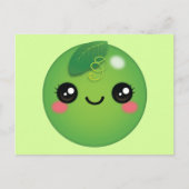 Carte postale Kawaii Pea (Devant)