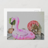 Carte Postale Kawaii ♡ petit animal (Devant / Derrière)