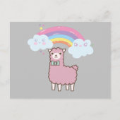 Carte postale Kawaii Rainbow Lame (Devant)