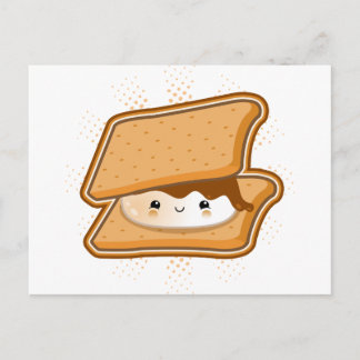 Carte Postale Kawaii Smore