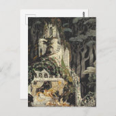 Carte Postale Kay Nielsen Beauté dormante (Devant / Derrière)