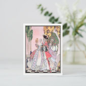 Carte Postale Kay Nielsen - En poudre et crinoline (Debout devant)