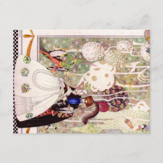 Carte Postale Kay Nielsen's Bluebeard Fairy Tale