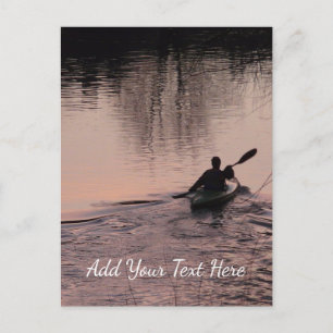 Carte Postale Kayak