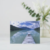 Carte Postale Kayak à l'extrémité d'Azure Lake à Wells (Debout devant)