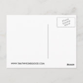 Carte Postale Kayak Chick Designs & Things (Dos)