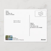 Carte Postale Kayak Flottant Sur Le Lac Table Rock Prompt rétabl (Dos)