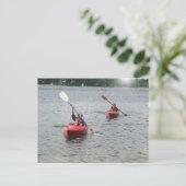 Carte postale Kayak Kids (Debout devant)