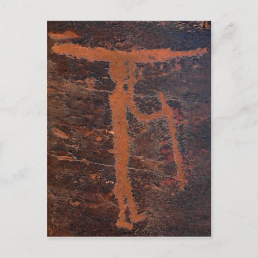 Carte Postale Kayak Petroglyph (Devant)