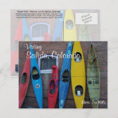 Carte Postale Kayak Wall II (Devant / Derrière)