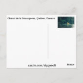 Carte Postale Kayakers en Québec, Canada (Dos)